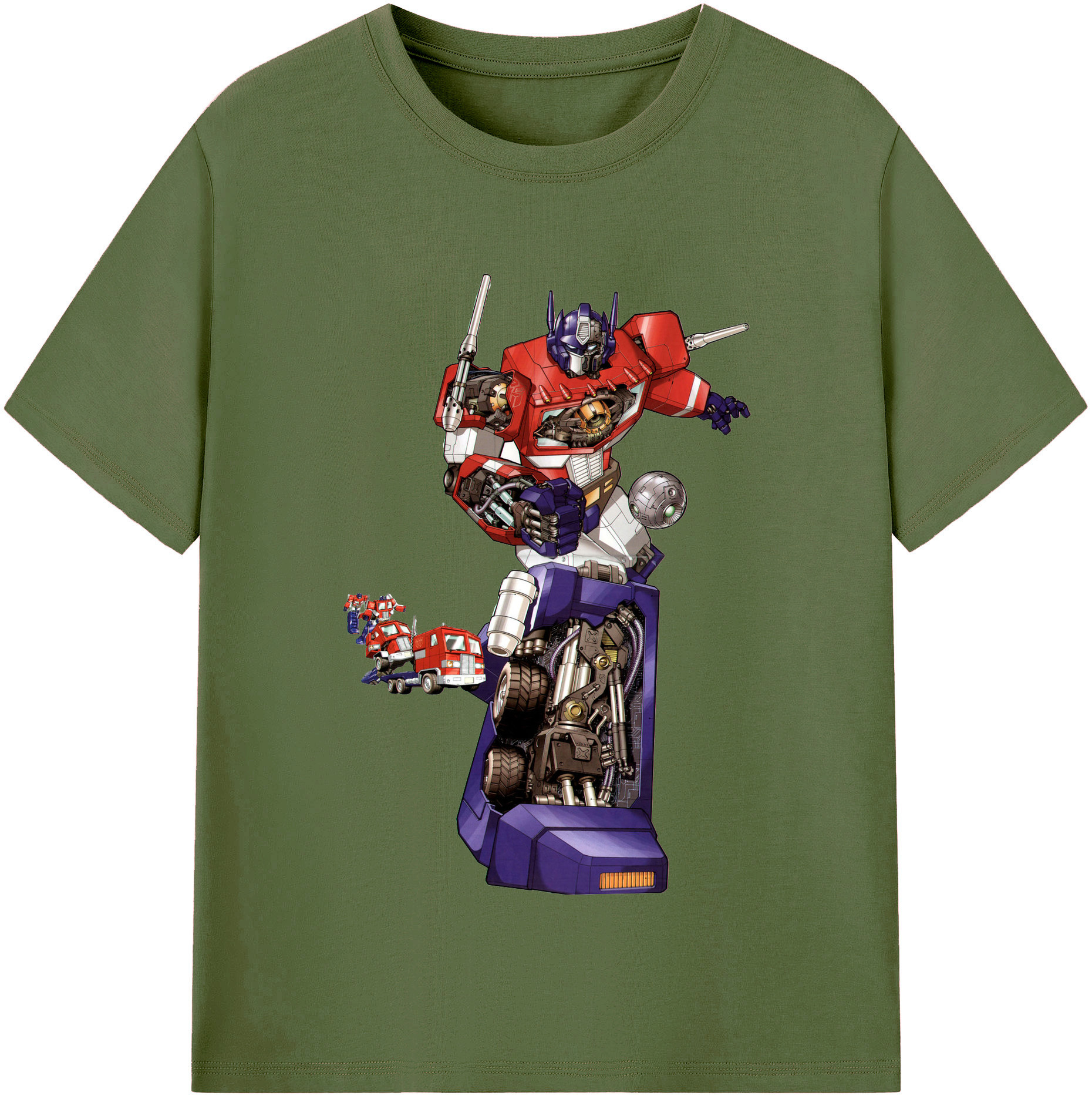 （画像用）  綿100％半袖Tシャツ（フロントプリント）
